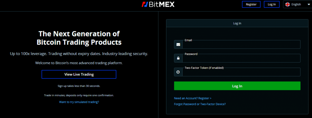 bitmex exchange