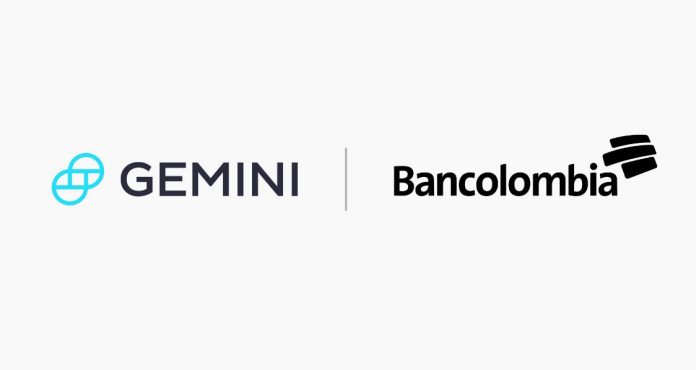 gemini partnership with bancolombia