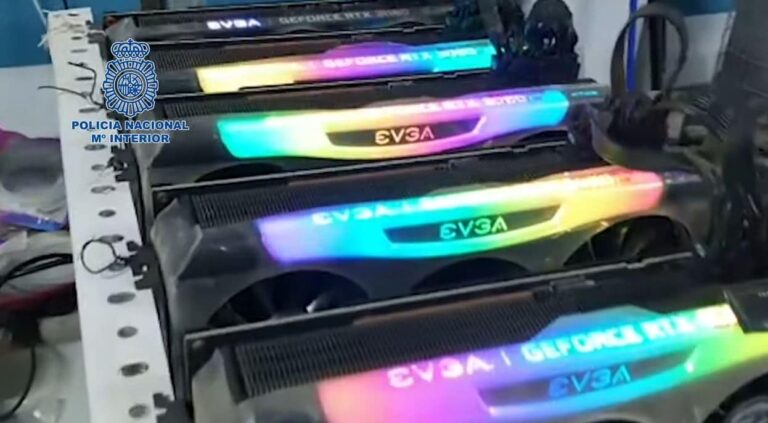 Spanish Authorities Raided An Illegal Crypto Farm and Seized Equipment Worth $50,000