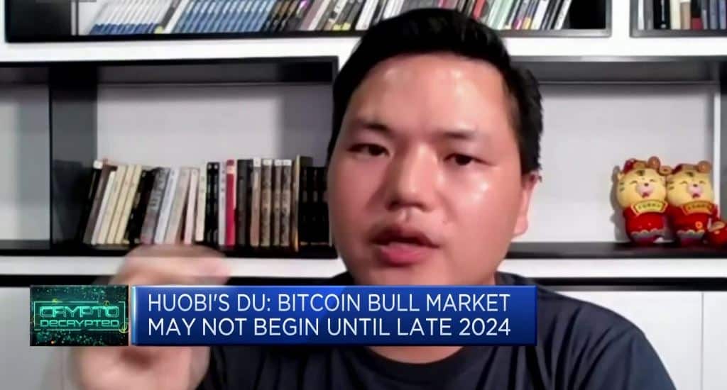 Huobi co-founder predicts bitcoin bear market