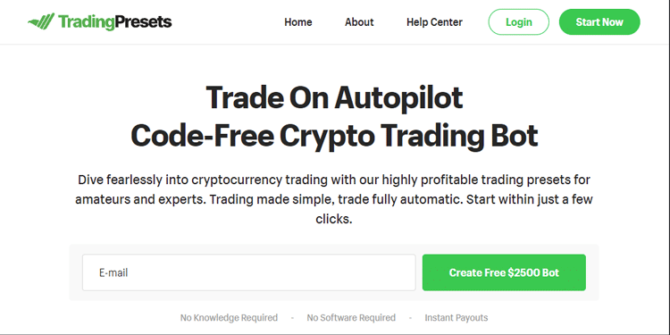 Trading Presets – the Platform for Diving Fearlessly into Cryptocurrency Trading