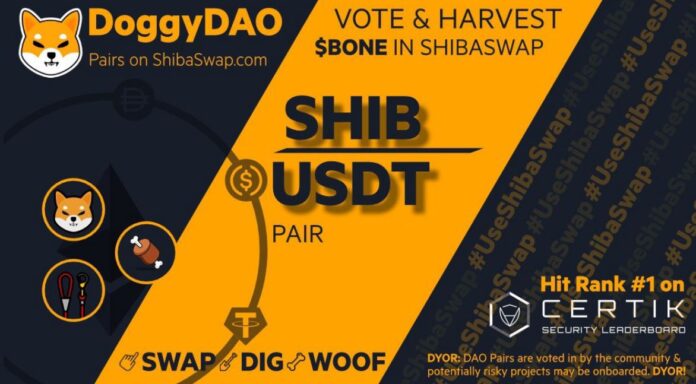 shibaswap for doggy dao