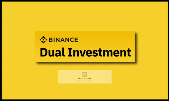 Binanace Dual investment