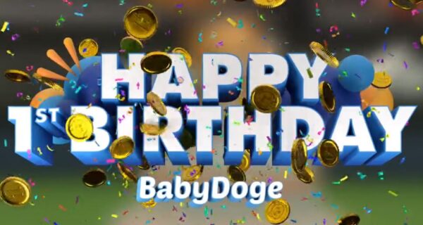 On First Birthday Babydoge Burnt 3 Quadrillion Coins Worth $5M With 50 Quadrillion Burn Party Upcoming