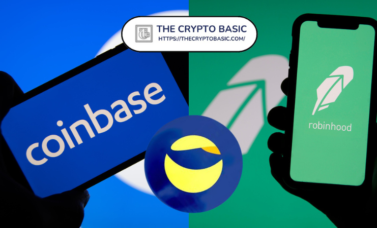 LUNC petition for coinbase and robinhood