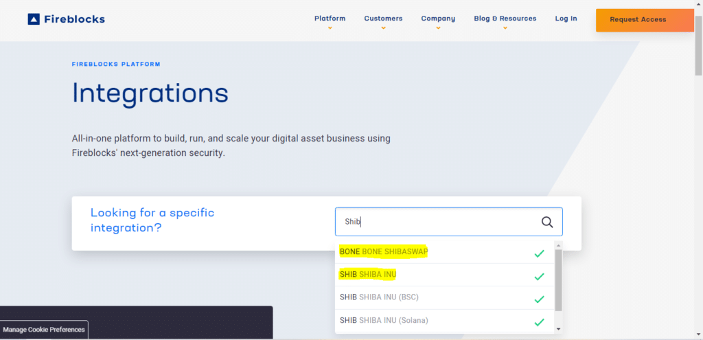 Fireblocks New Crypto Payments Engine Supports Shiba Inu