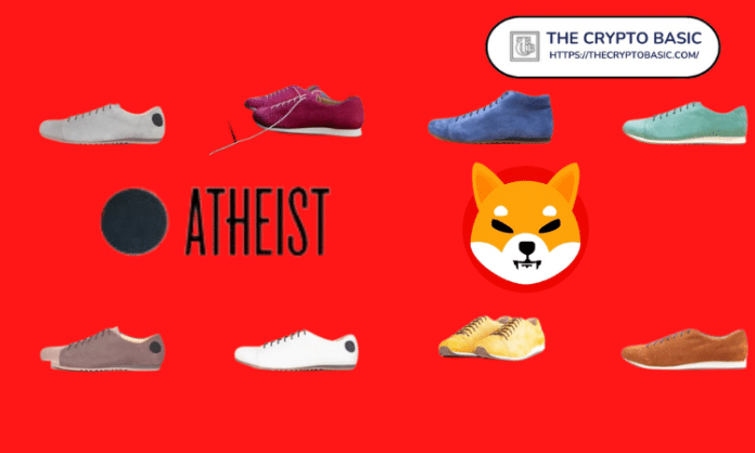 Atheist Shoes now accepts Shiba Inu