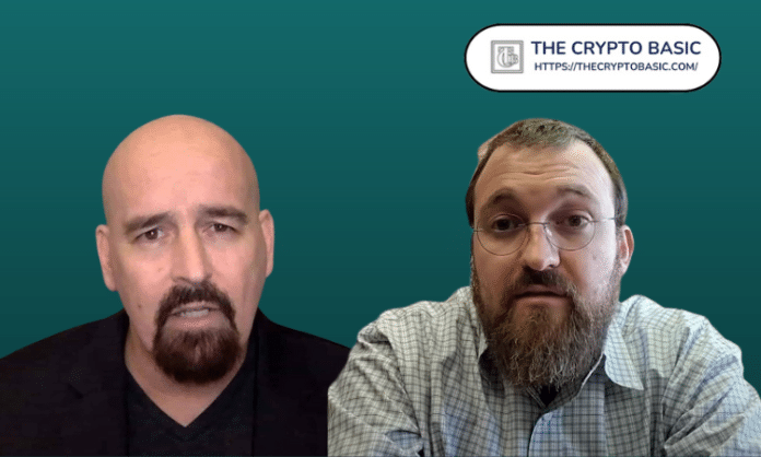 Deaton and cardano founder Charles Hoskinson