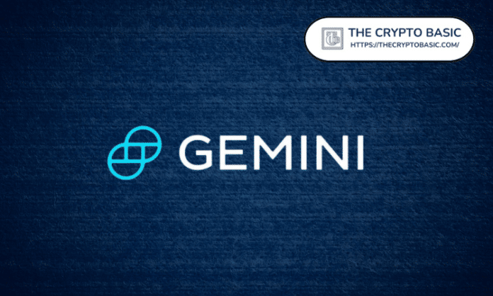 Gemini crypto exchange