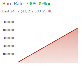 Shiba Inu Burn Rate Skyrockets By 7909 Percent in the Past 24 Hours