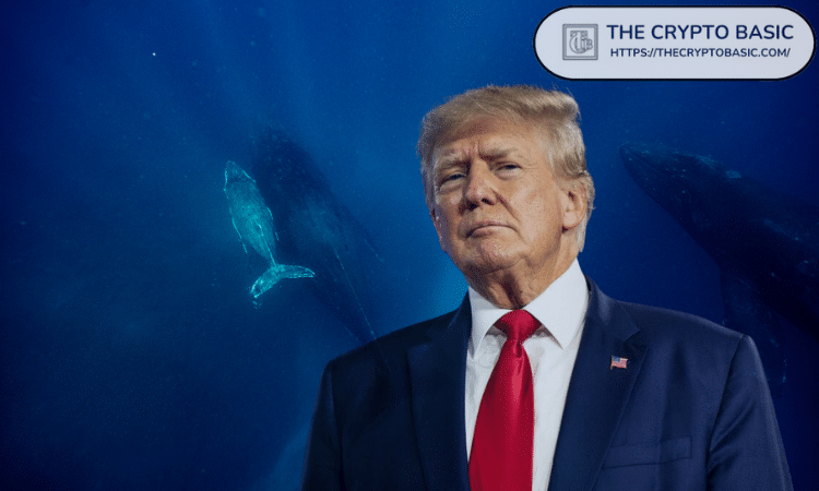 Trump as crypto Whale