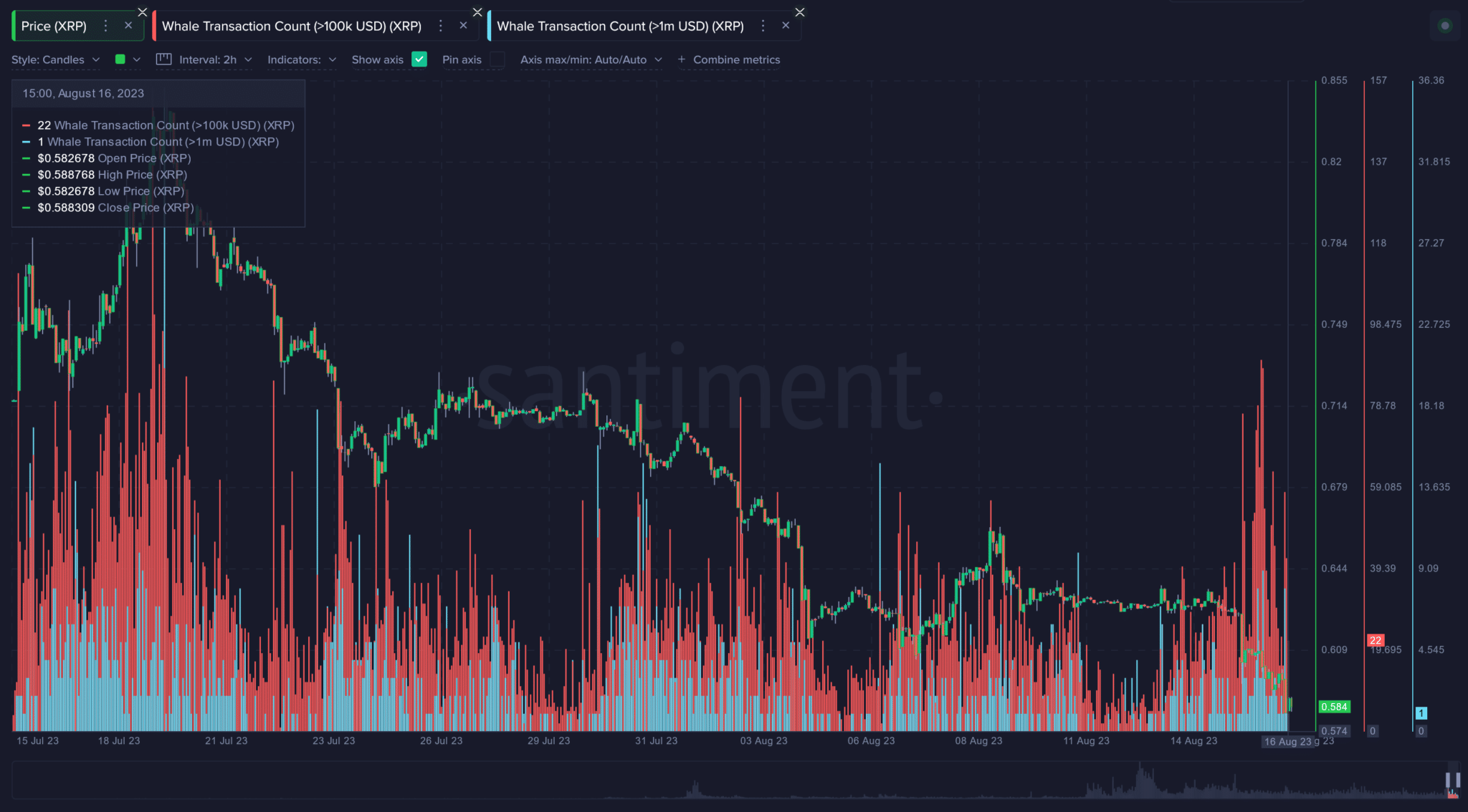 XRP Whale Activity