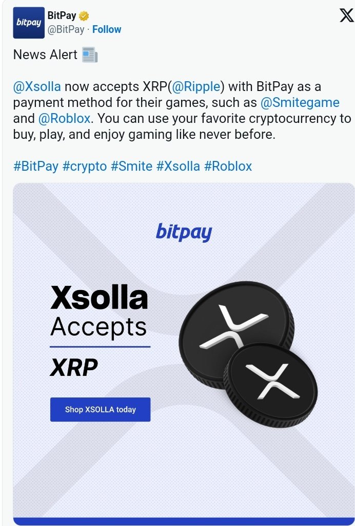 CoinStats - BitPay U-Turn: Initial Announcement of XRP P
