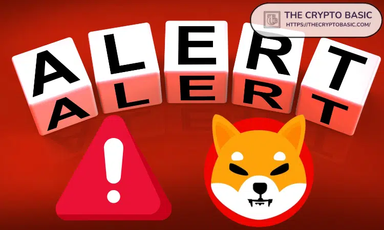 Shiba Inu SHIB Alert warning