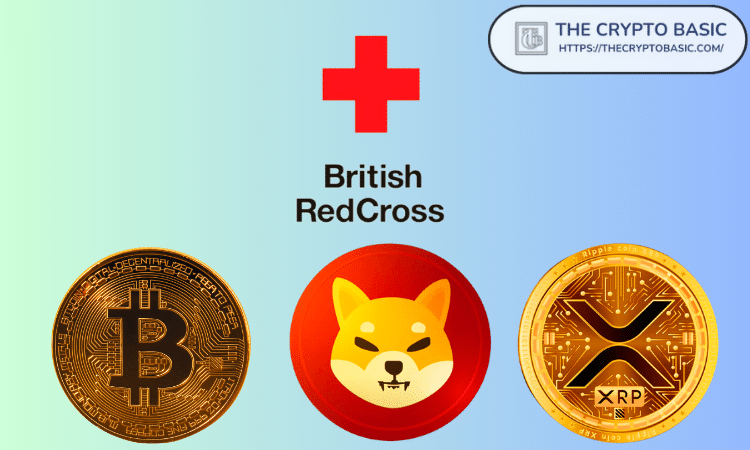 British Redcross Bitcoin Shiba Inu XRP