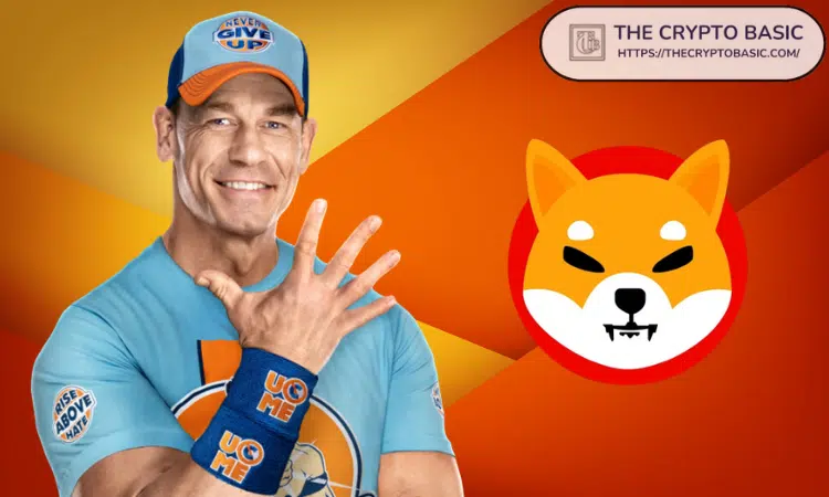 John Cena and Shiba Inu