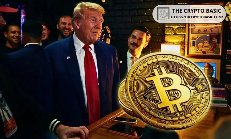 Trump paying with Bitcoin