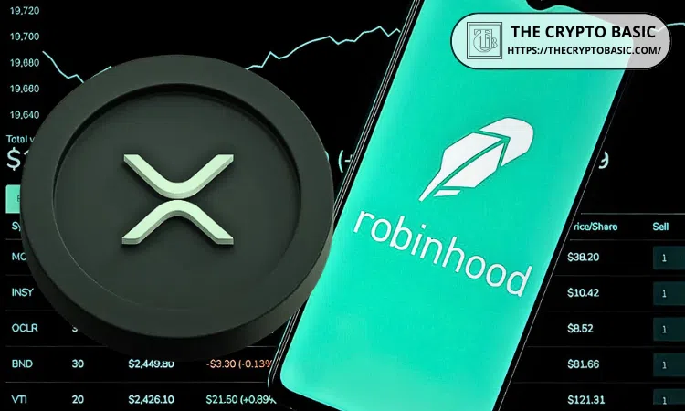 Robinhood exchange and XRP