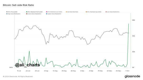 Bitcoin: Sell-side Risk Ratio