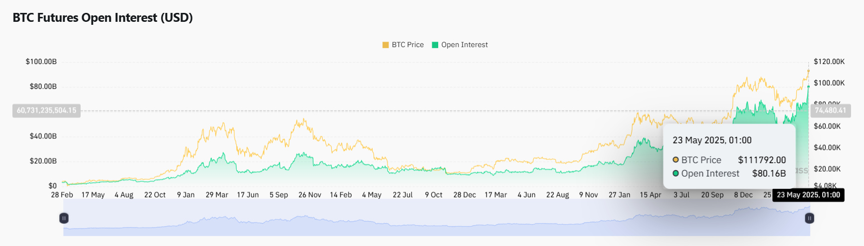 Bitcoin Open Interest Coinglass