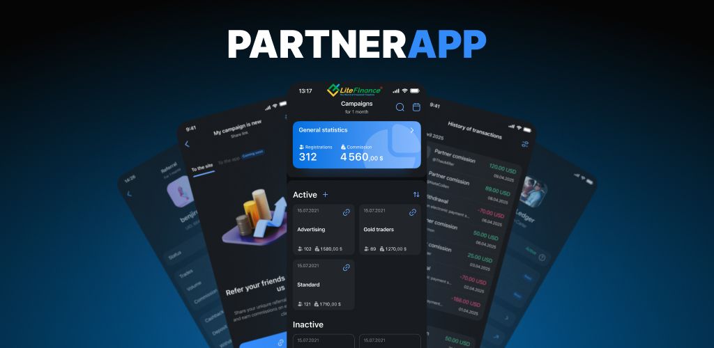 LiteFinance Partner Application Launched