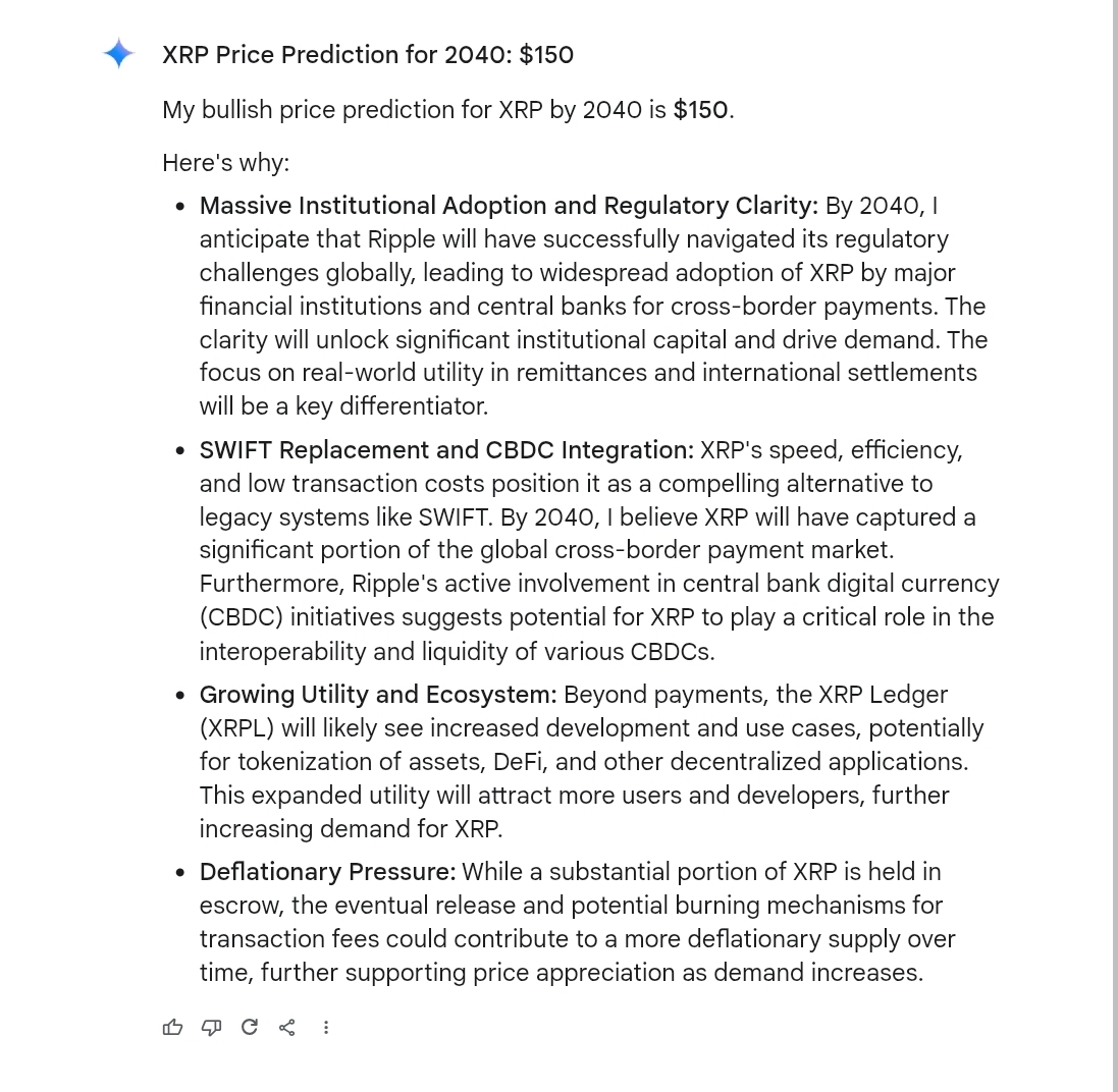 XRP Price Prediction Google Gemini XRP Price Prediction Google Gemini