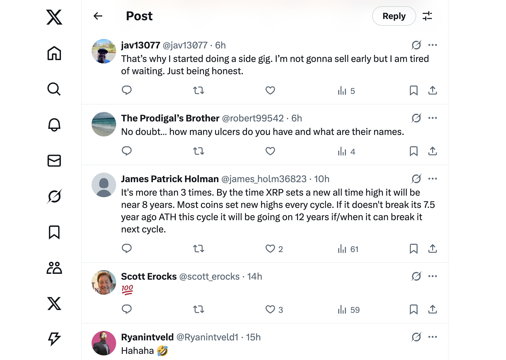 XRP Community reactions 