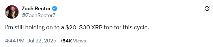Zach Rector on X