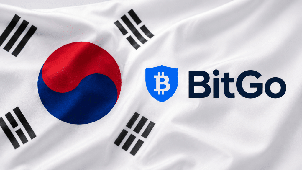 BitGo logo displayed alongside the South Korean flag following BitGo Korea’s VASP registration.