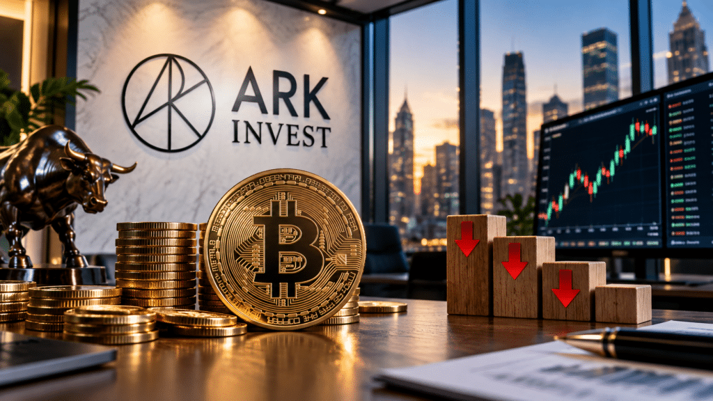Ark Invest Sells $40 Million in Bitcoin ETF, Trims Circle and Coinbase as Crypto Stocks Rally