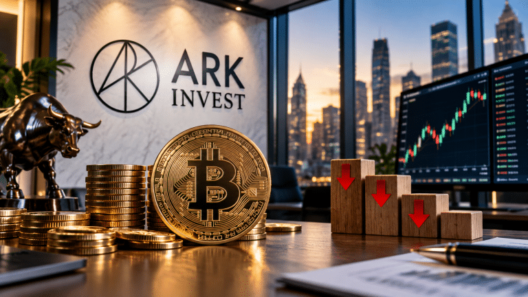 Ark Invest Sells $40 Million in Bitcoin ETF, Trims Circle and Coinbase as Crypto Stocks Rally