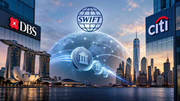 DBS, Citi Complete First Weekend Cross-Border Payment Using Tokenized Deposits on SWIFT