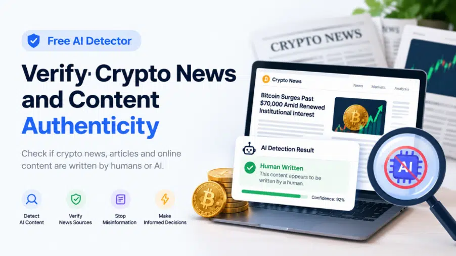 Free AI Detector: Verify Crypto News and Content Authenticity