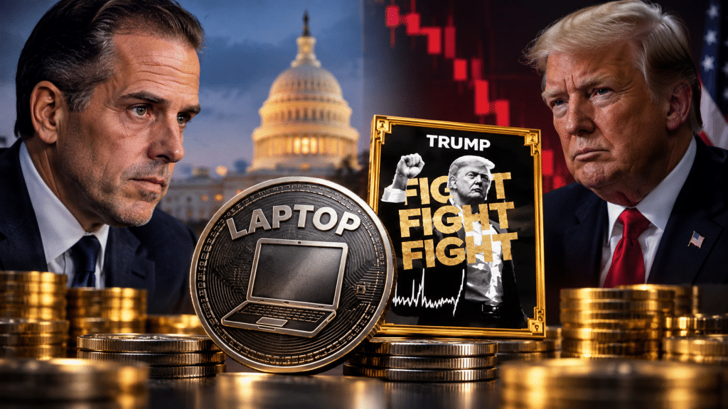 Hunter Biden to Launch LAPTOP Memecoin, Send Tokens to TRUMP Investors