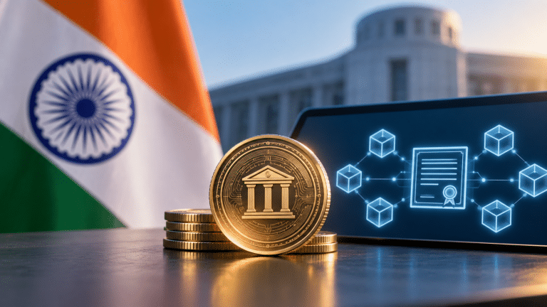 India Launches $107 Million Tokenised Bond Pilot Linked to RBI Wholesale CBDC