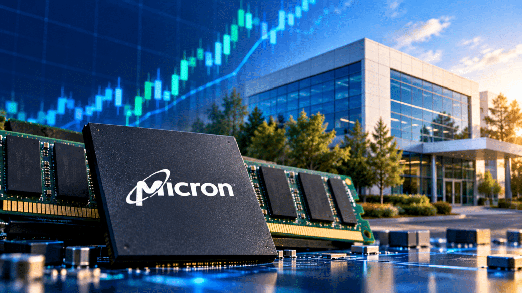 Micron Rebounds 5.5% as Memory Tightness Returns to Focus, Taiwan Labor Talks Hit Key Date