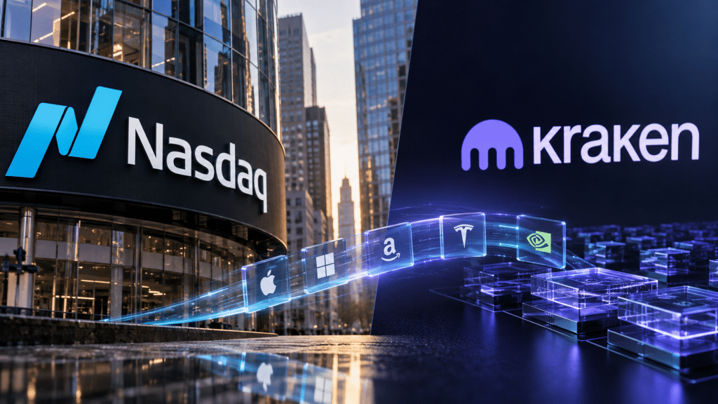 Kraken Parent Valued at $21 Billion in $100 Million Nasdaq Investment, Bloomberg Reports