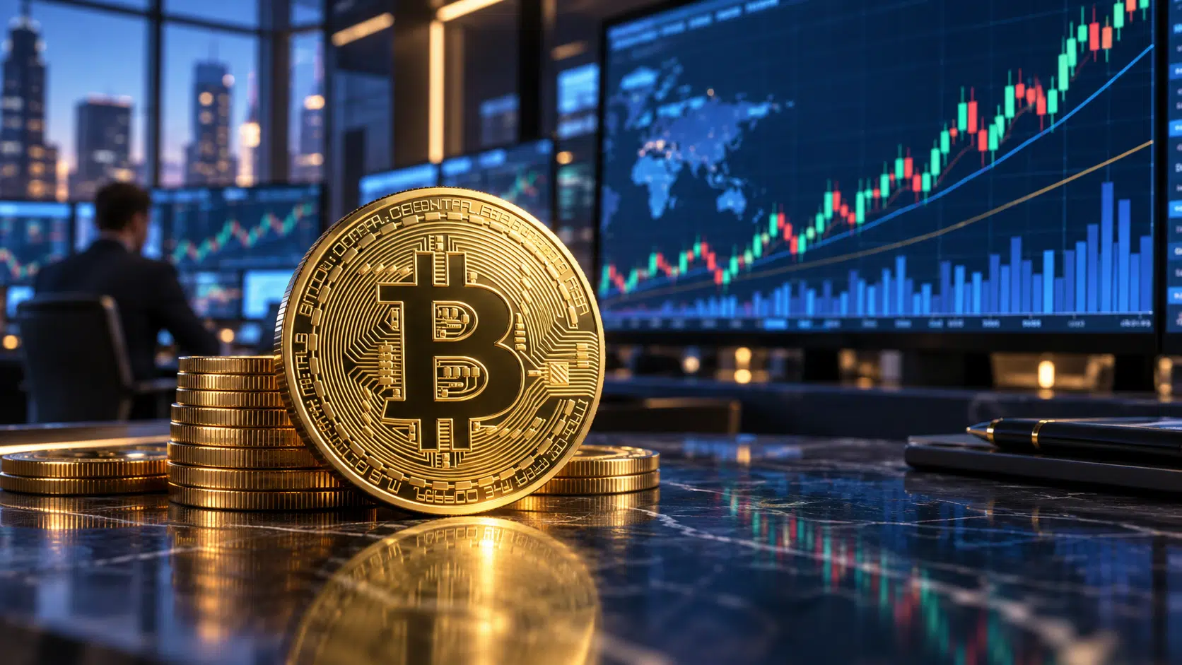 BlackRock’s IBIT Rises 5.8% as Trading Volume Surpasses Gold ETF GLD