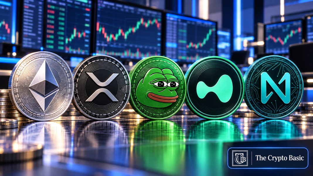 ETH, XRP, PEPE, HYPE and NEAR
