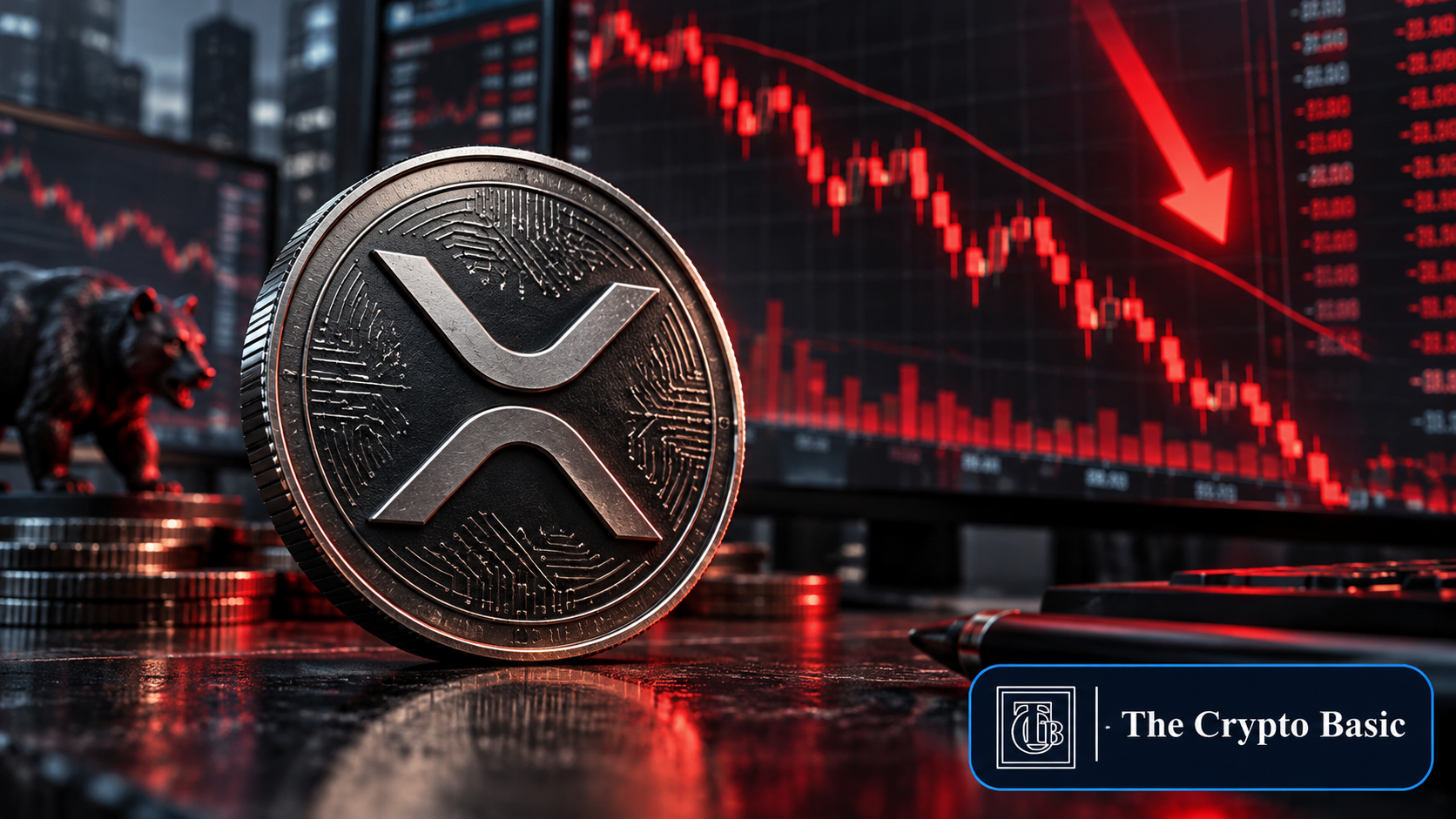XRP Takes a Modest 2.7% Share as Crypto Liquidations Cross $1B