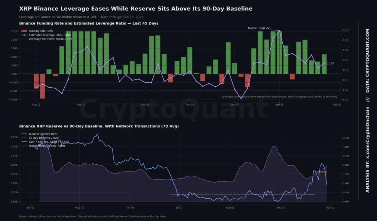 xrp binance leverage eases